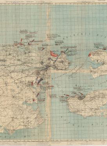 Карта высадки десантов в Керченско-Феодосийской операции с 26 по 28 декабря 1941 г.
