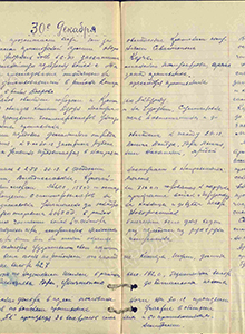 Действия противника 30 декабря