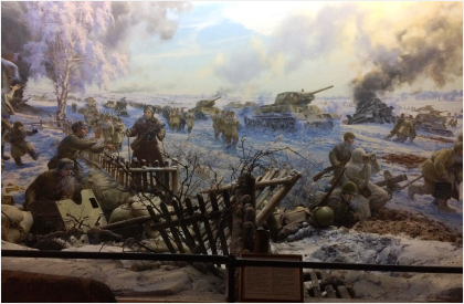 Диорама «Лобня. Наступление 06.12.1941 г.»