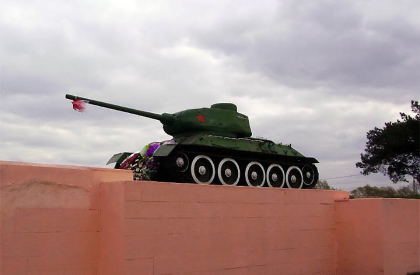 Памятник танкистам 49-й армии