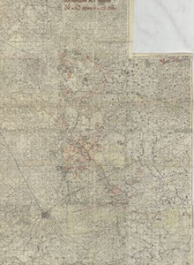 Карта обстановки на фронте 24 и 43 А на 1.9.1941 г.