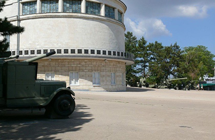 Диарама «Штурм Сапун-горы 7 мая 1944 года» в Сквастополе.