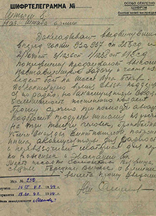 Окружение гр. Козиева 2.02.44 г. Доклад о поддержке