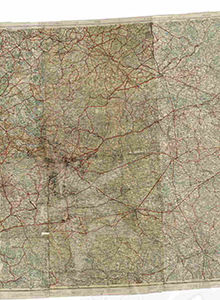 Карта положения войск фронта на Минском направлении с 28 по 29 июня