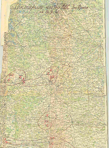 Дислокация частей ВВС ЗапФ на 9.9.41