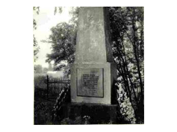 Беларусь, Брестская обл., Барановичский р-н, д. Домашевичи, братская могила 27