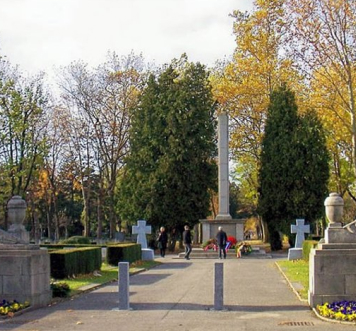 Воинское захоронение на Центральном кладбище Вены