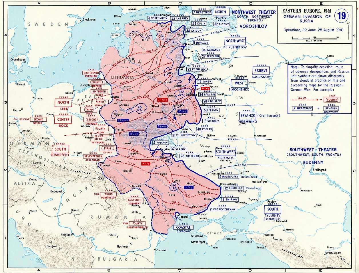 Карта германии во время второй мировой войны 1941 1945